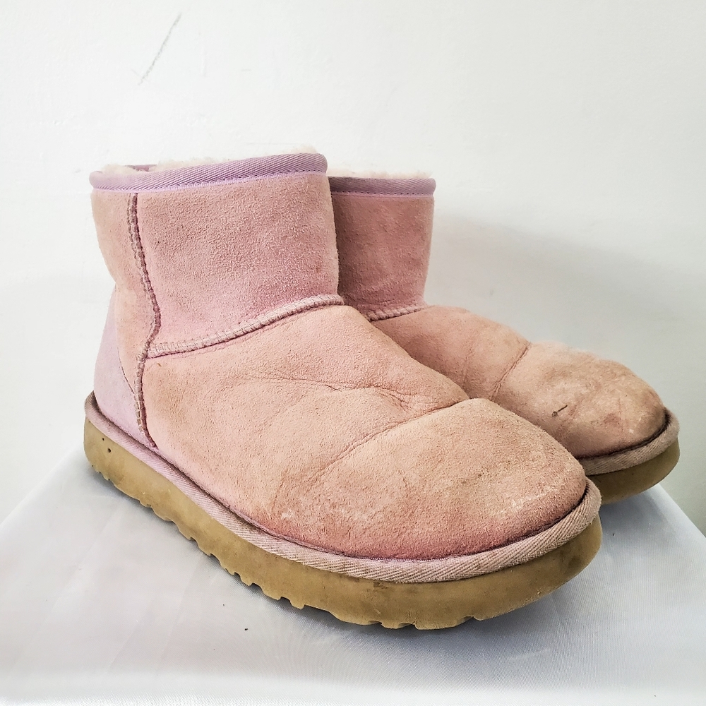 UGG Women’s Premium Mini Pink Boots